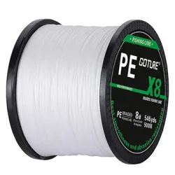 Goture 500M/546Yds PE Braided Fishing Line Rope Wire Multifilament 8 Strand Weaves Super Strong Japan Line Carp Fishing